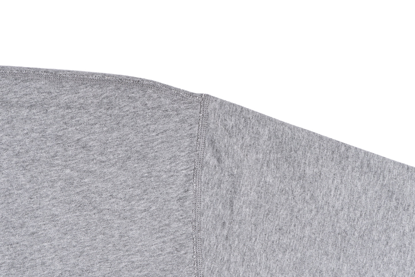 Single-V Crewneck Sweatshirt - Heather Gray