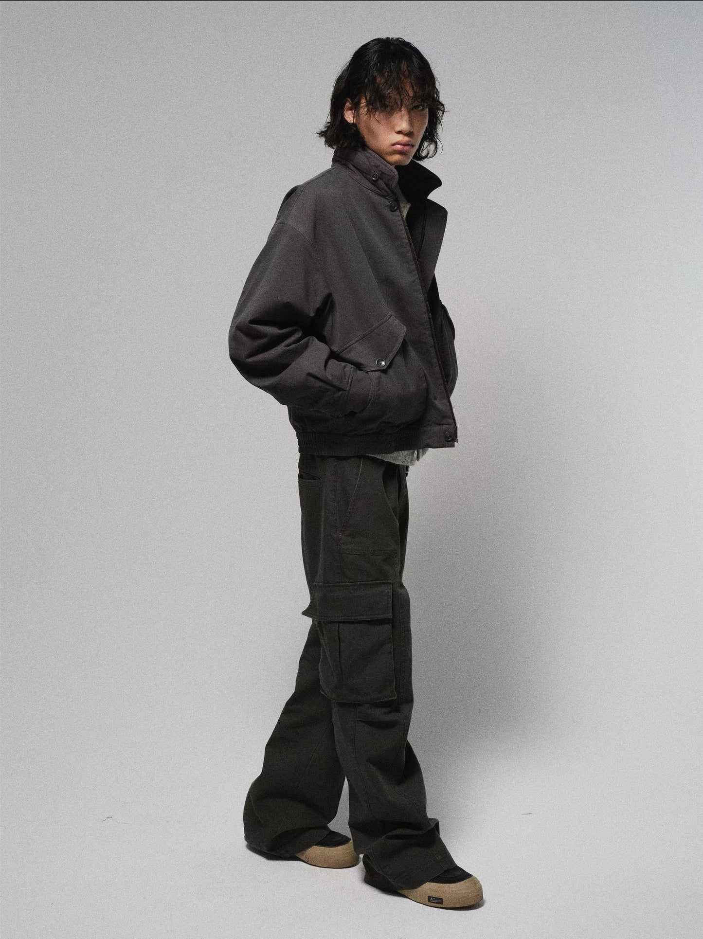 Heavy Cotton Padded Work Jacket