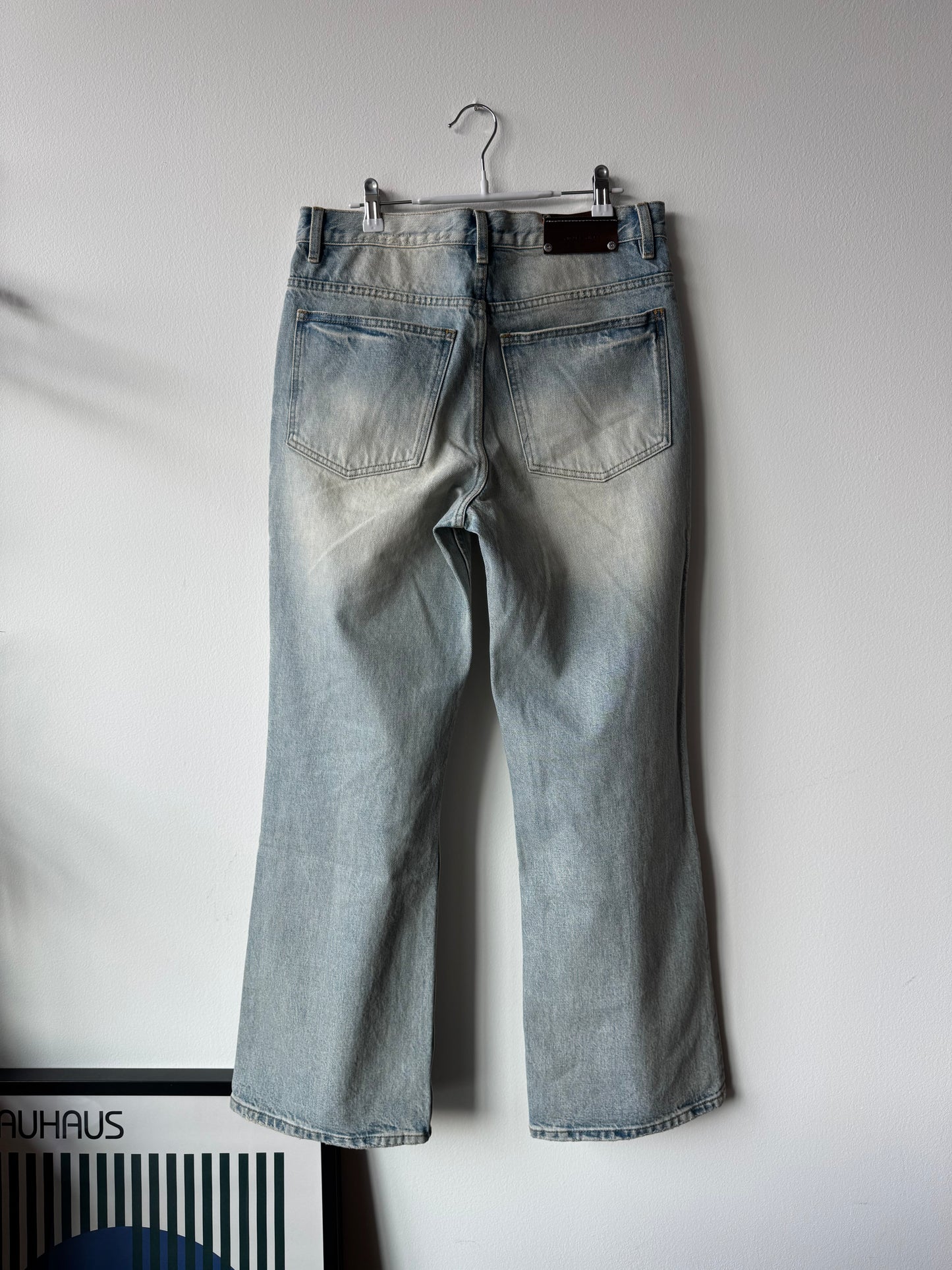 Amicus Animae Vintage Wash Flared Denim (Size: 31)