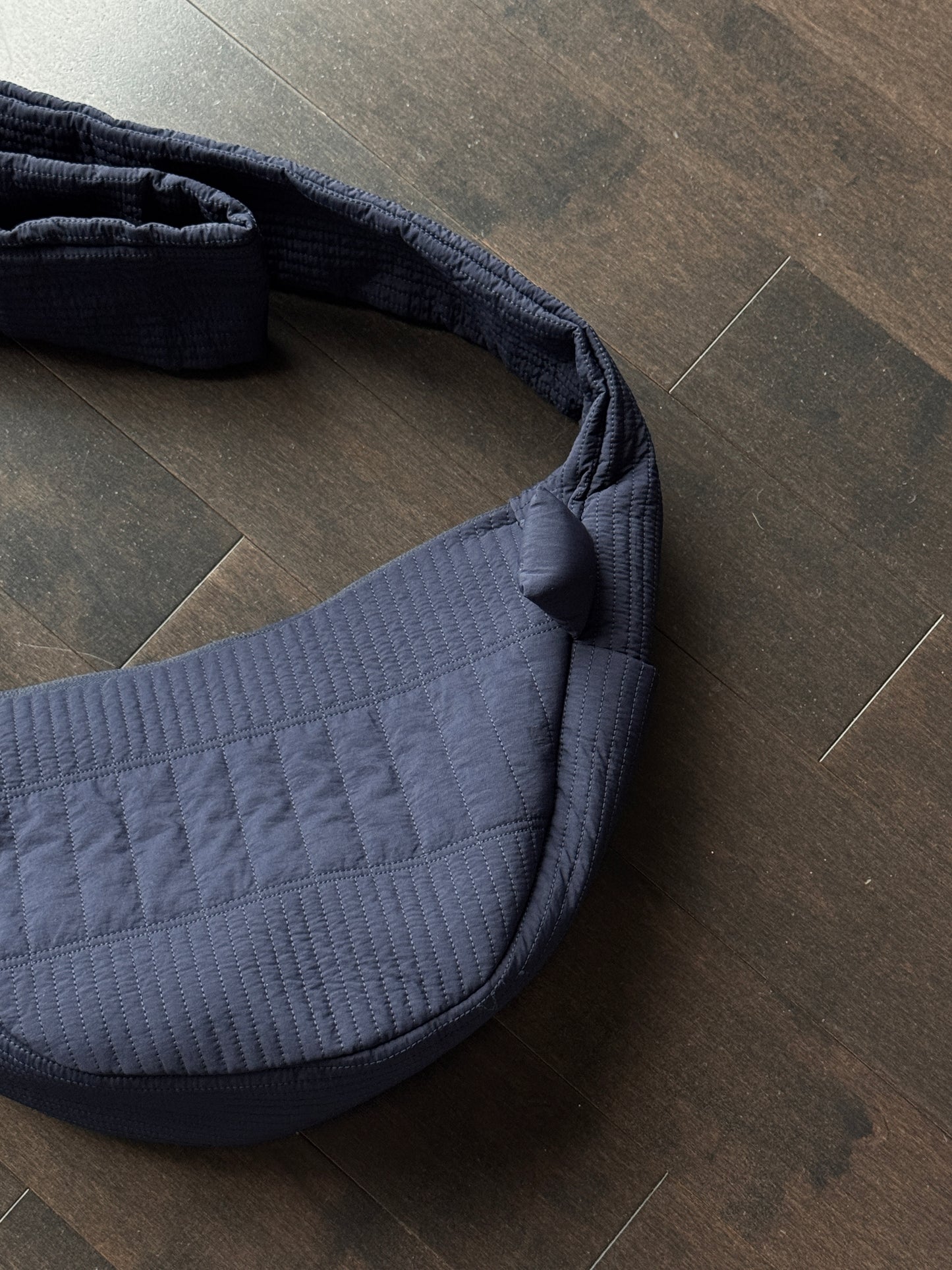 Clout Cloud Soft Nylon Cross Body Bag Navy