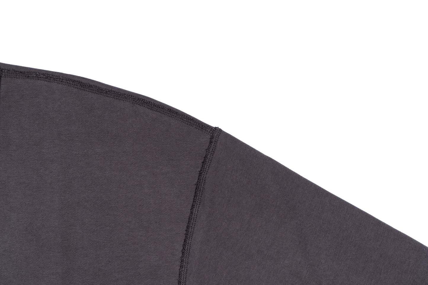 Single-V Crewneck Sweatshirt - Charcoal