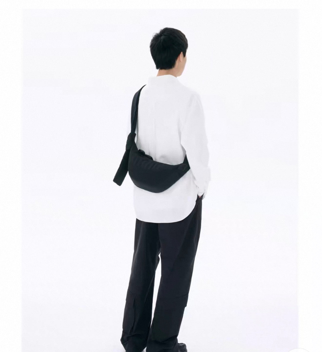 Clout Cloud Soft Nylon Cross Body Bag Navy