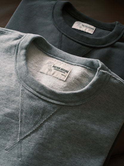 Single-V Crewneck Sweatshirt - Charcoal