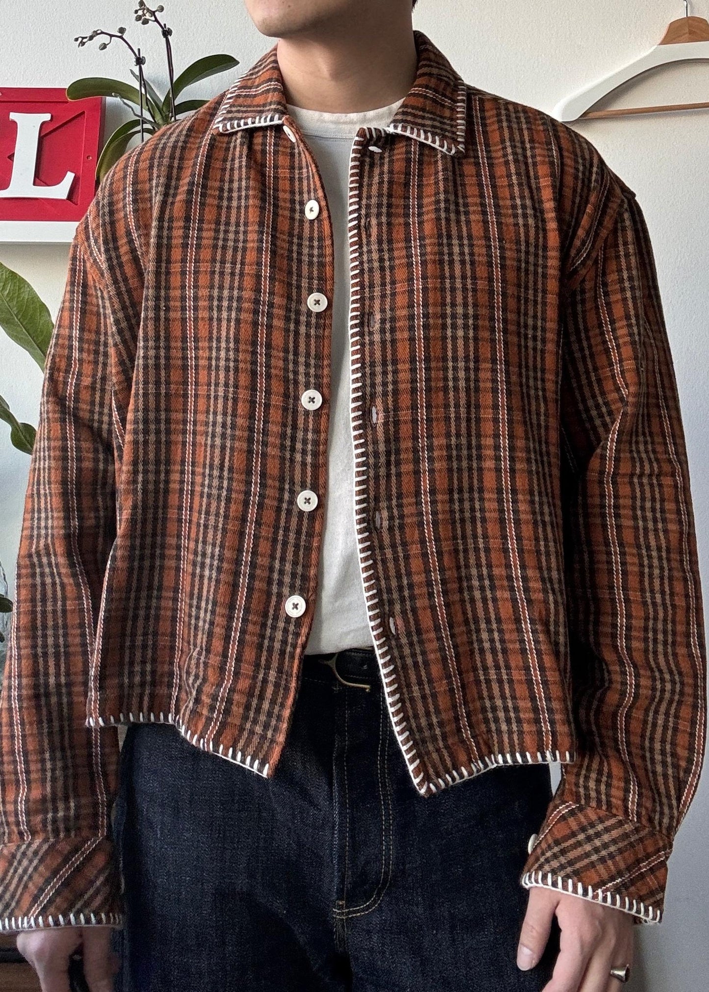PORTER JAMES SPORT Flannel Shirt (Size: S)
