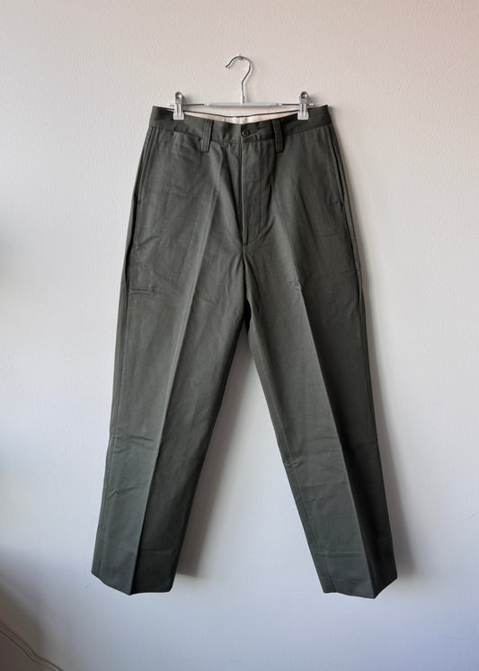 Militora Chino Pants Olive Green (Size: 30)