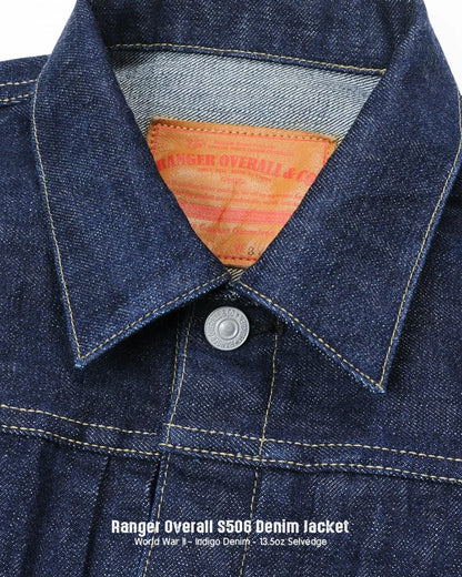 Ranger Vintage S506 World War II Denim Jacket