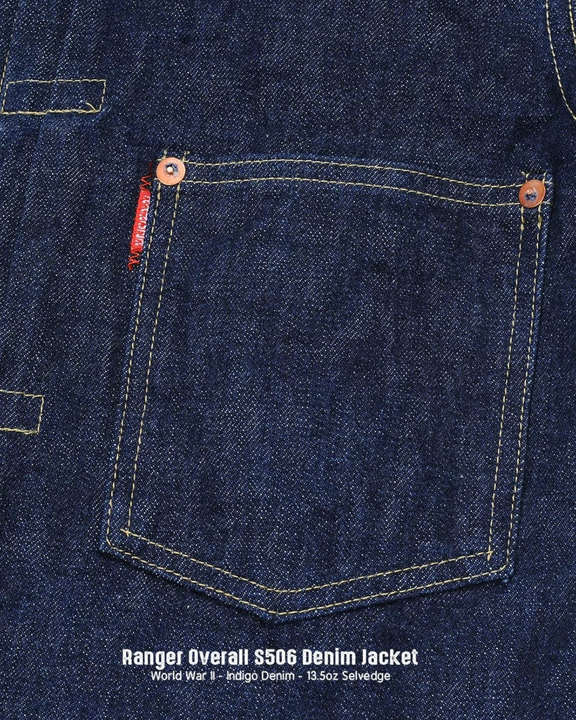 Ranger Vintage S506 World War II Denim Jacket