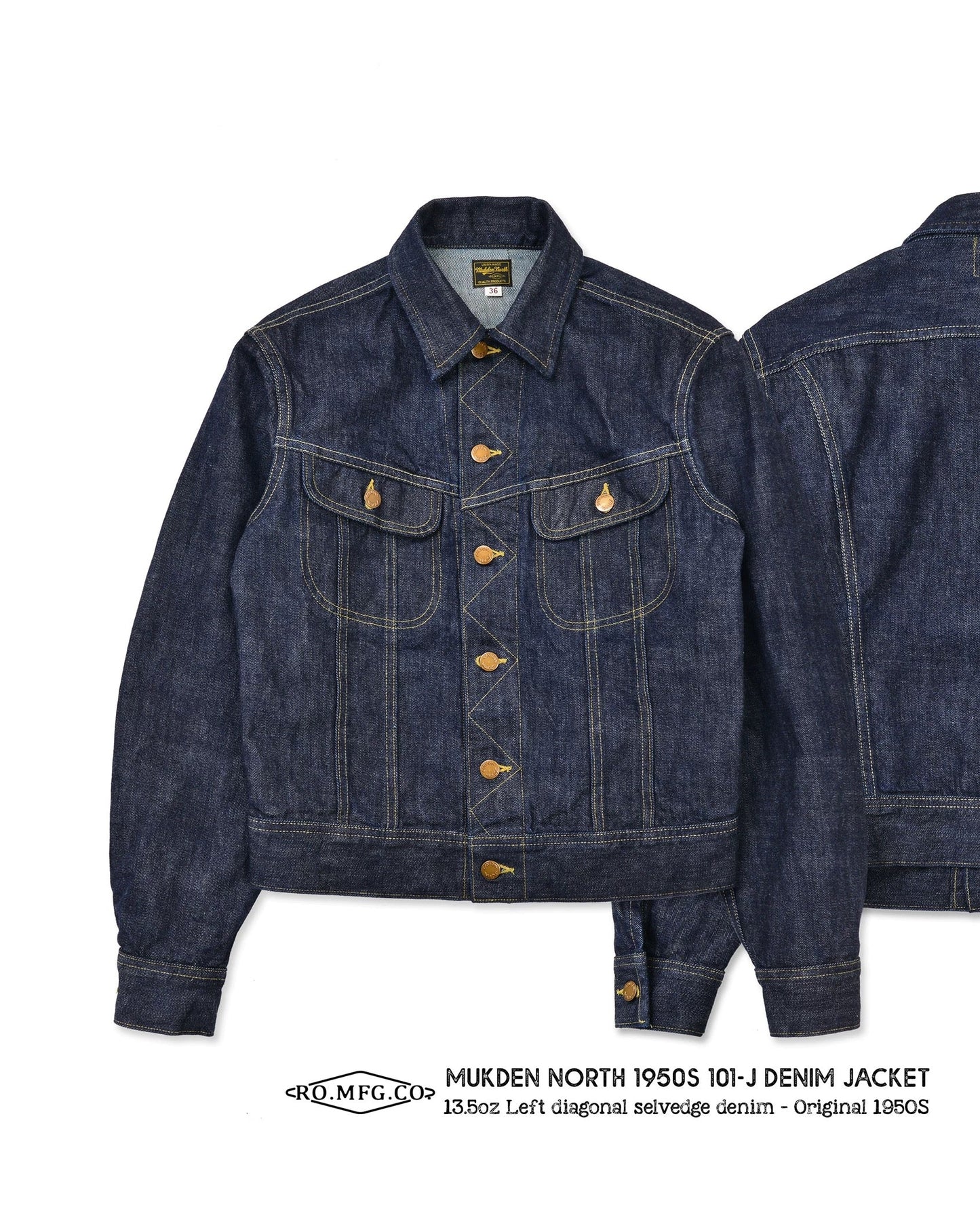 Ranger Vintage 1950s 101-J Denim Jacket