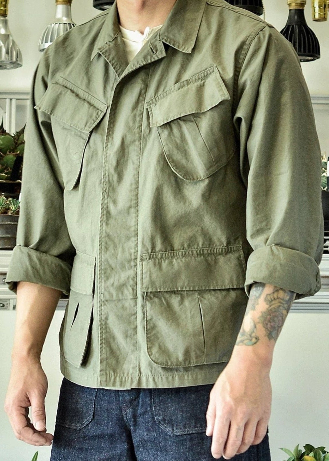Ranger Vintage Tropical Combat Uniform (TCU) Jungle Jacket