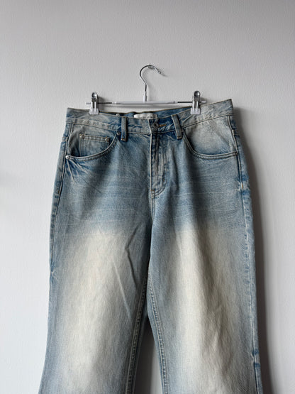 Amicus Animae Vintage Wash Flared Denim (Size: 31)