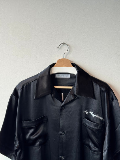 No Maintenance "Club Beachwood" Bowling Shirt (Size: Medium)