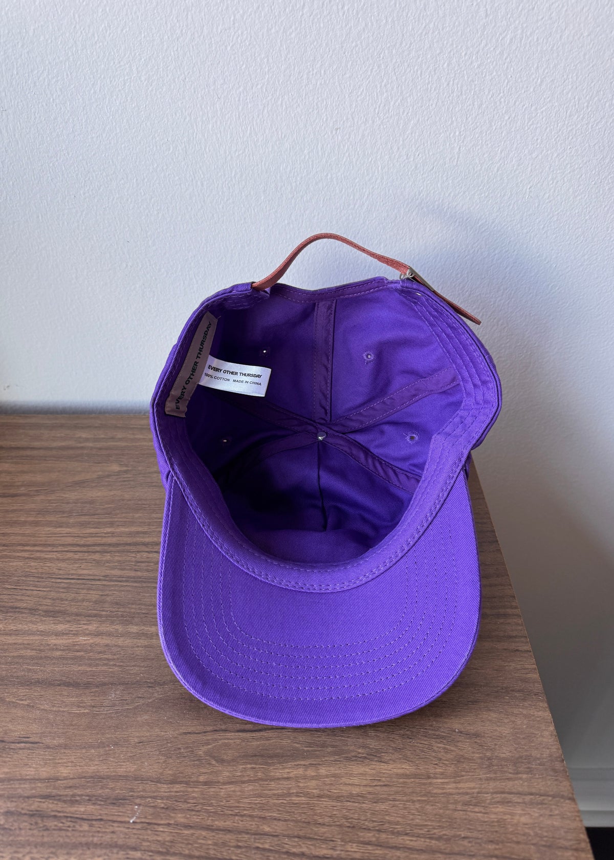 Every Other Thursday Heritage Logo Five Panel Hat (Purple)