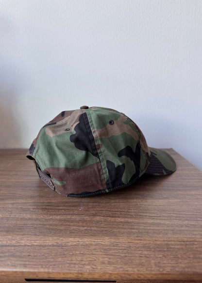 RRL Winged-Logo Camo Ball Cap