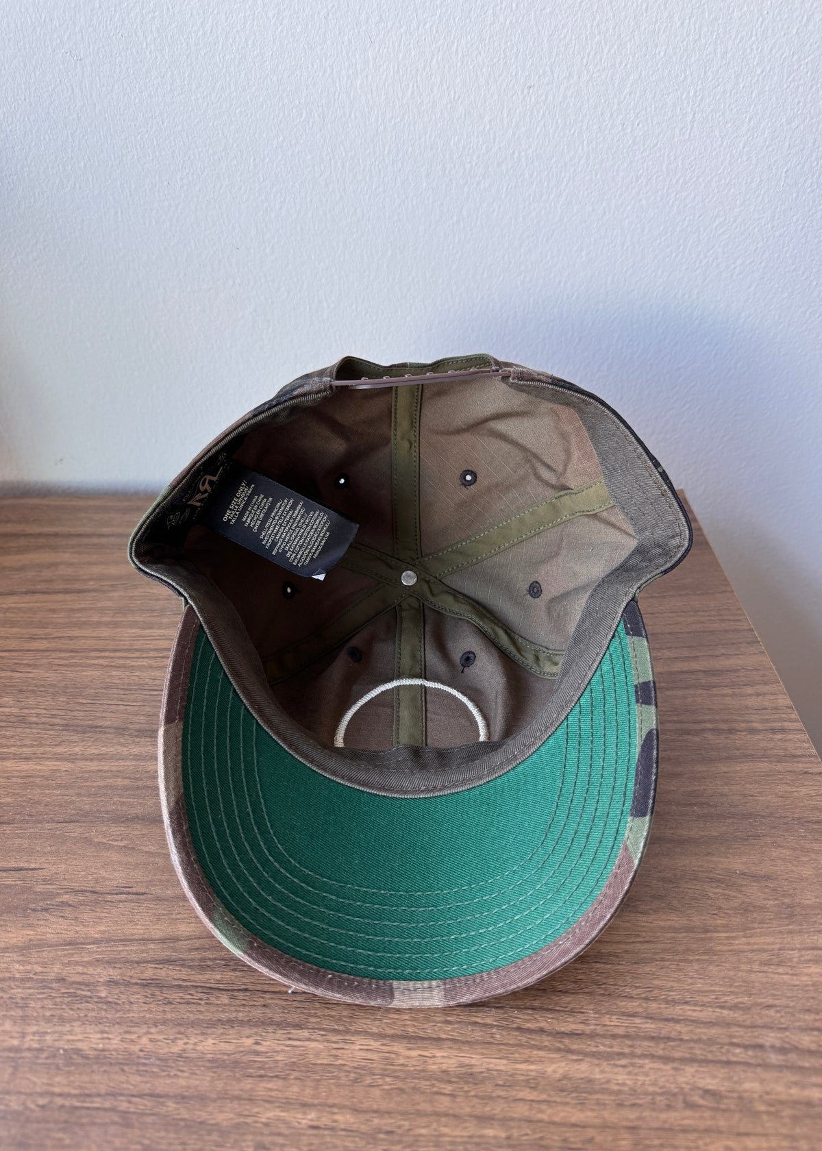 RRL Winged-Logo Camo Ball Cap