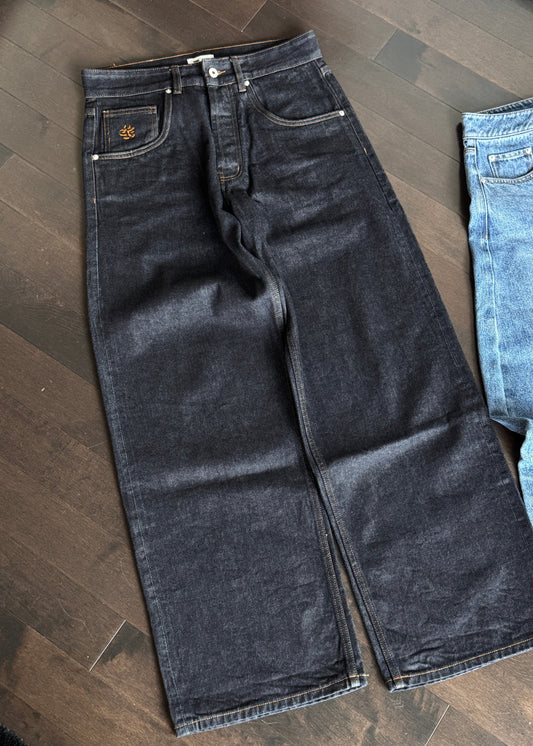 The Thirteen Club Souvenir Loose Cut Selvedge Jeans - Raw (Size: 30)
