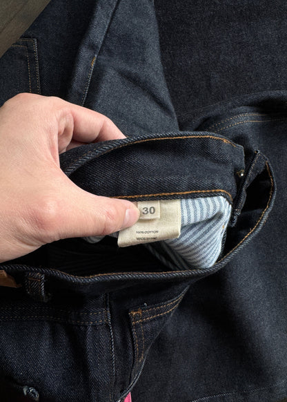 The Thirteen Club Souvenir Loose Cut Selvedge Jeans - Raw (Size: 30)