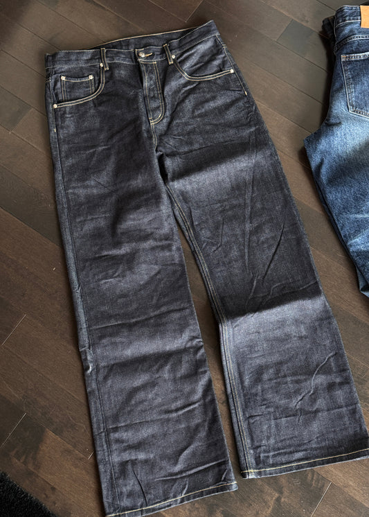 Collegium Japan Pink-Edge Denim - Raw (Size: 32 fits like 34)