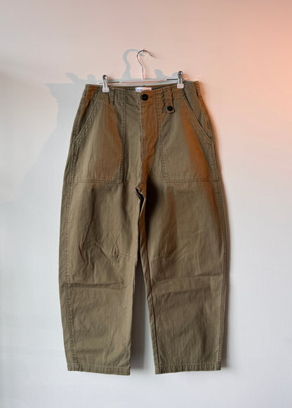 Porter James herringbone Fatigue Pants  (Size: M fits like 31)