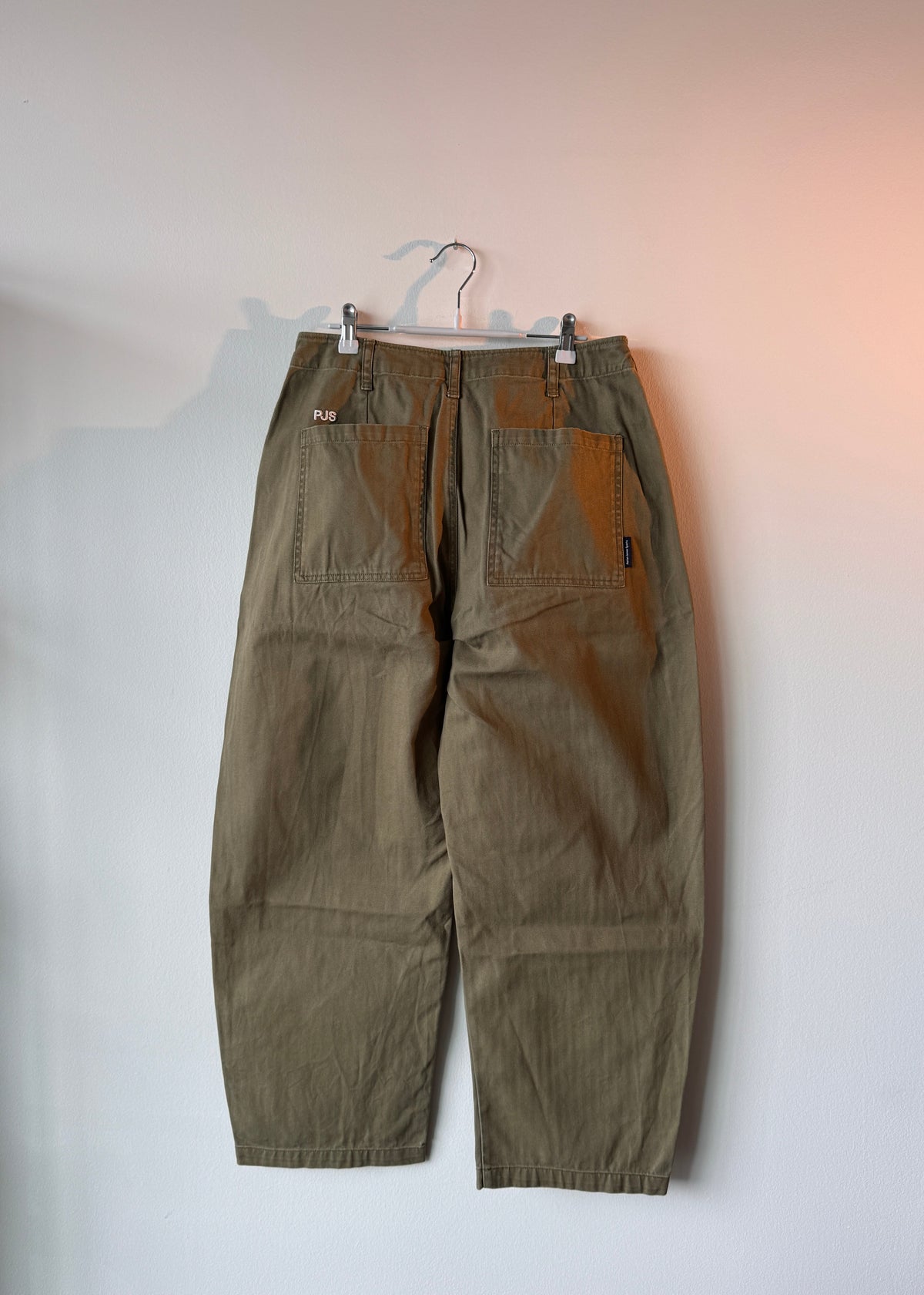 Porter James herringbone Fatigue Pants  (Size: M fits like 31)