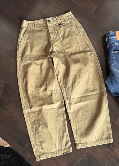 Porter James herringbone Fatigue Pants  (Size: M fits like 31)