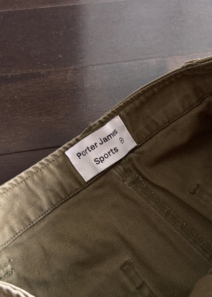 Porter James herringbone Fatigue Pants  (Size: M fits like 31)