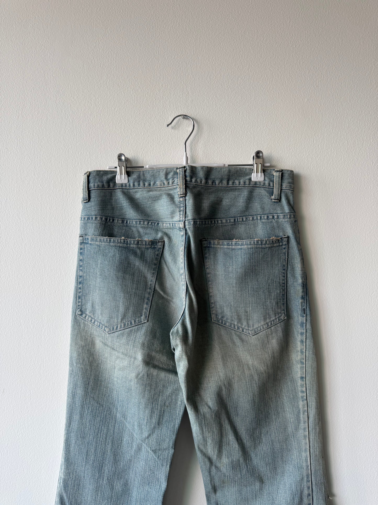 VINTAGE ATTACHMENT FLARED DENIM (32x32)