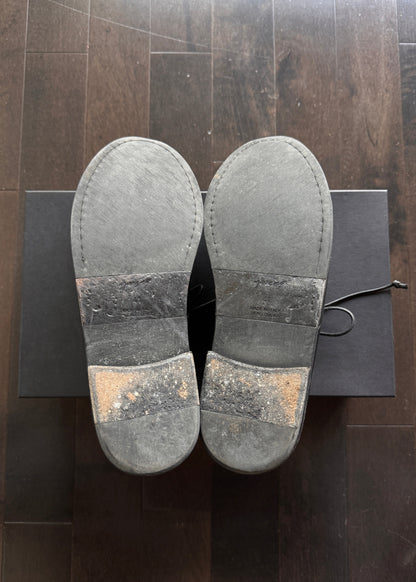 MARSÈLL Zucca Zeppa Black Derby Shoes (Size 41)