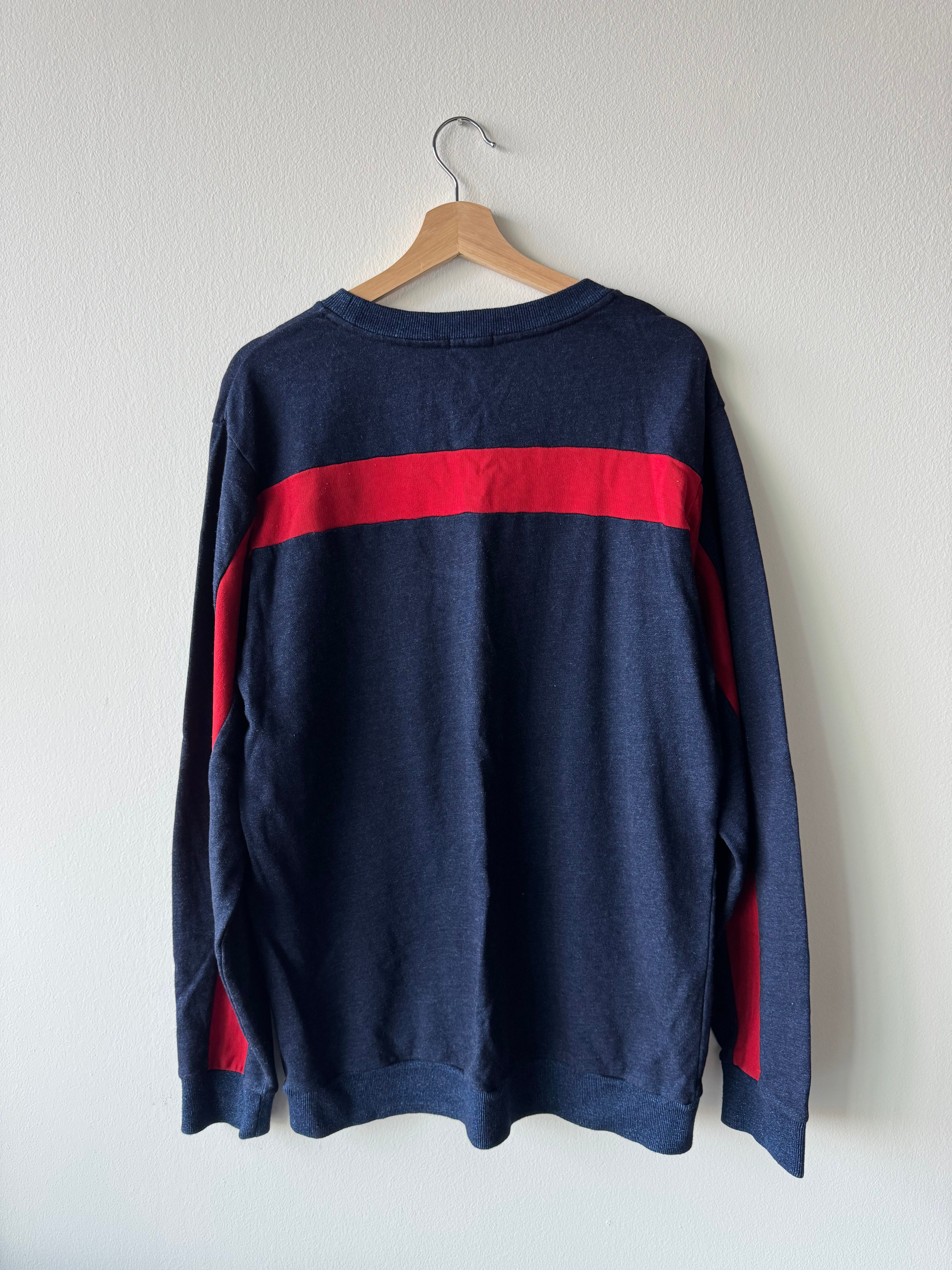 Blue Blue Japan Indigo Dyed Sweatshirt (Size: L)