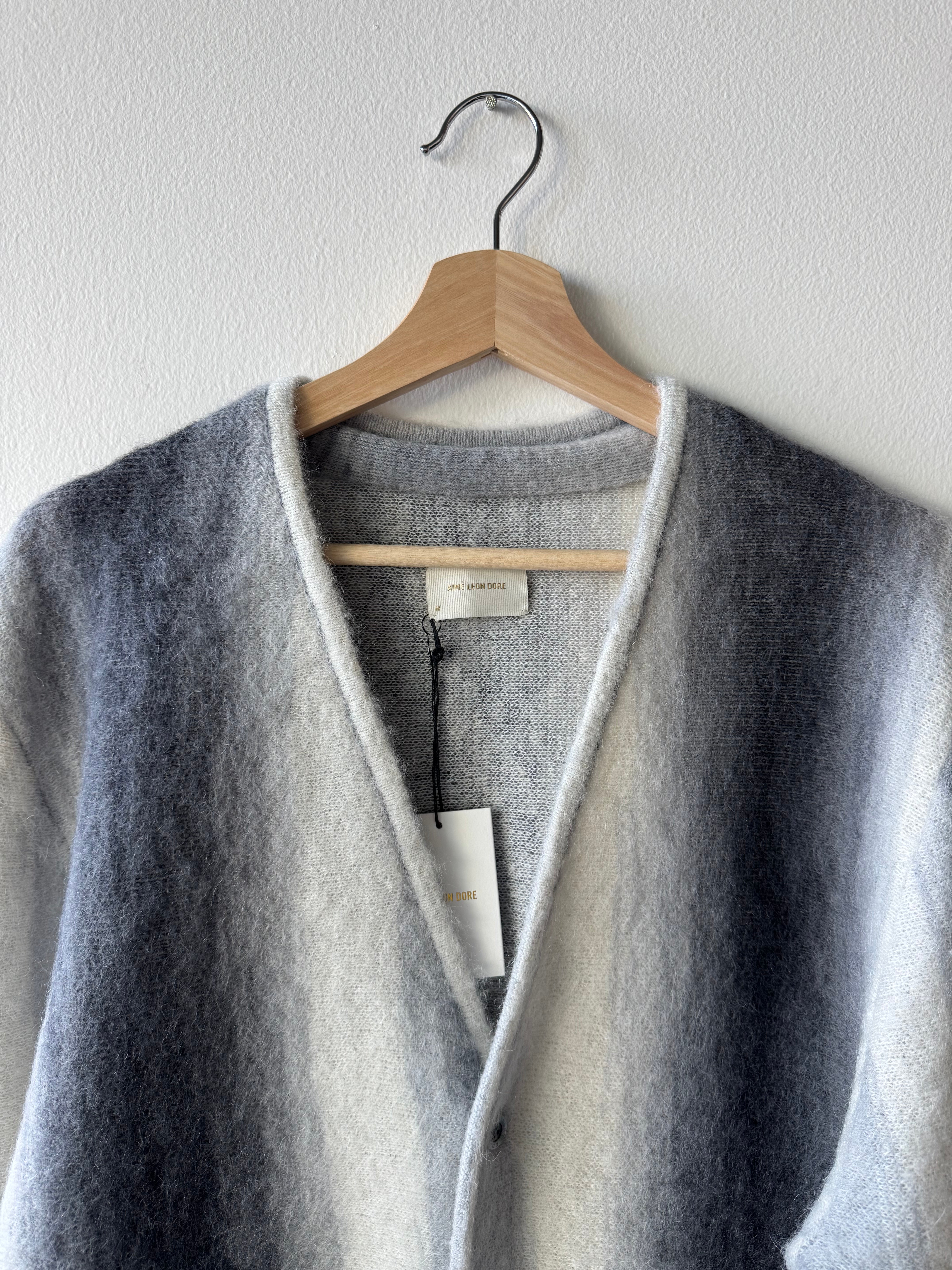 Aimé Leon Dore Vertical Ombre Cardigan (Size: M)