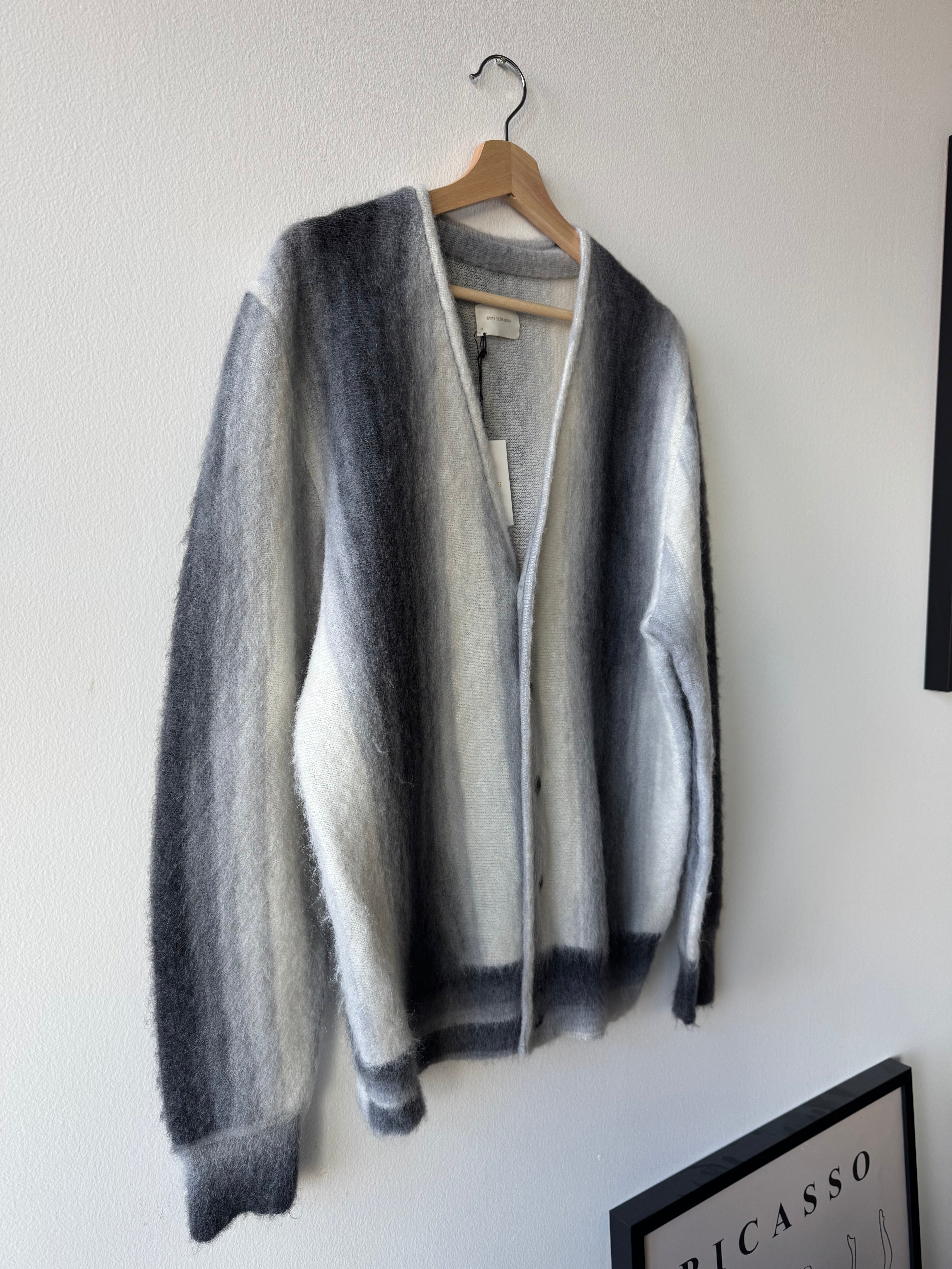 Aimé Leon Dore Vertical Ombre Cardigan (Size: M)