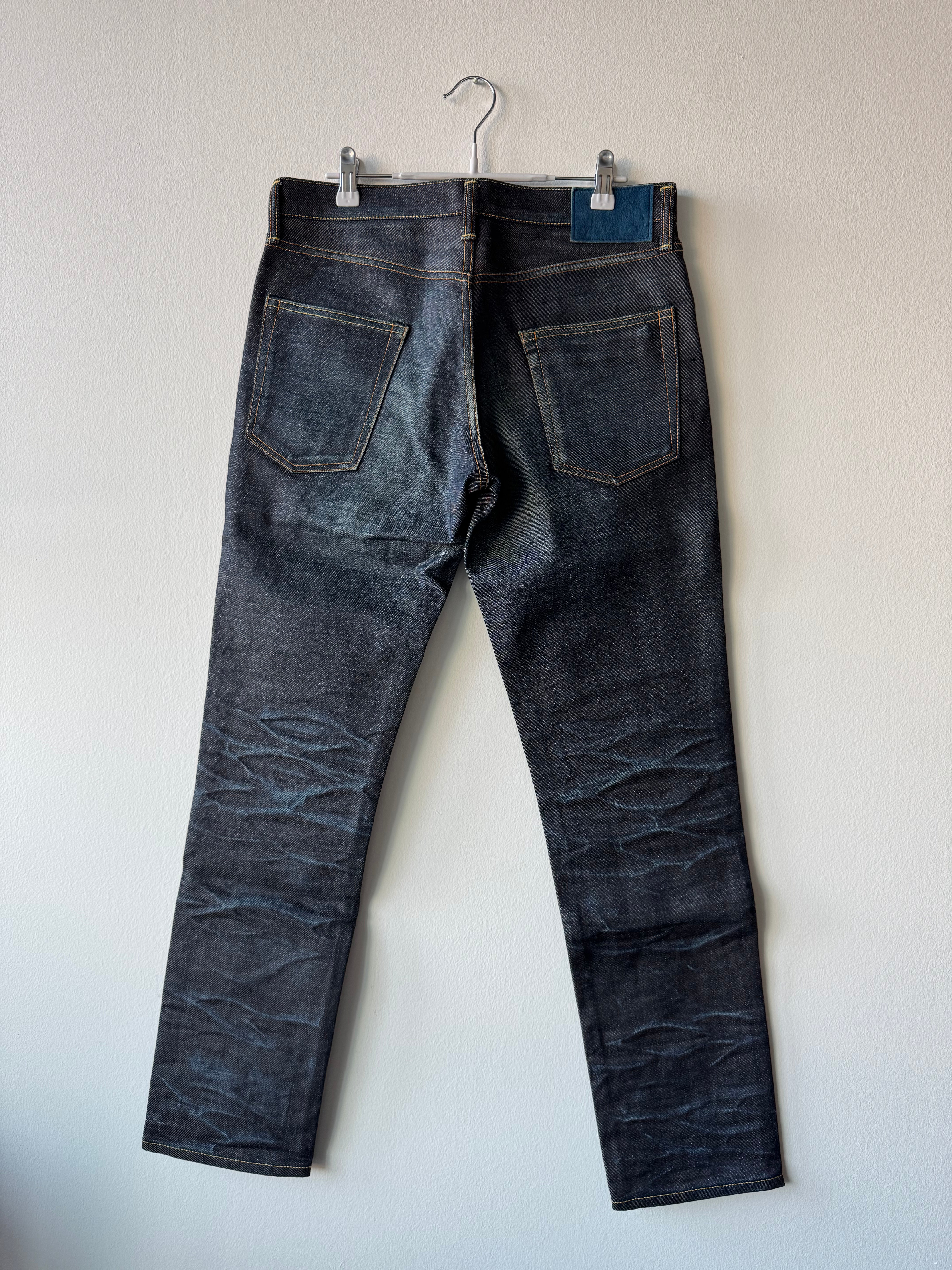 VISVIM 04 Non-Washed Social Sculpture Denim (32x31)