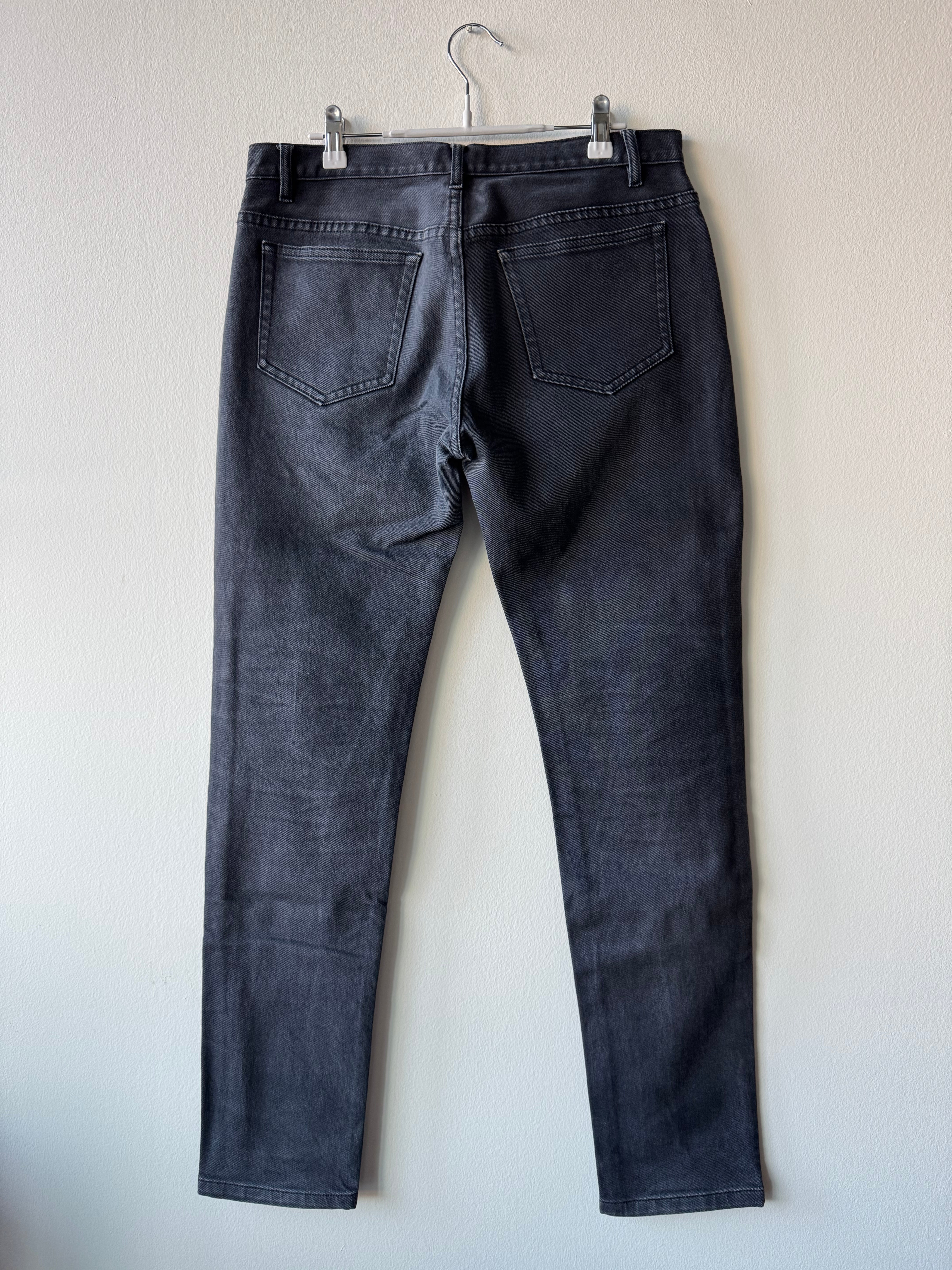 A.P.C. Petit Standard Faded Black Denim (32x32)