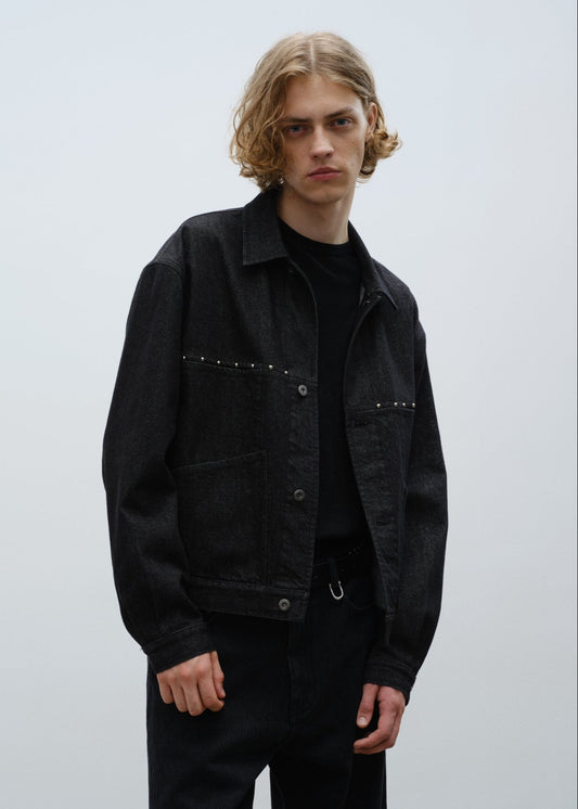 Studded Denim Jacket