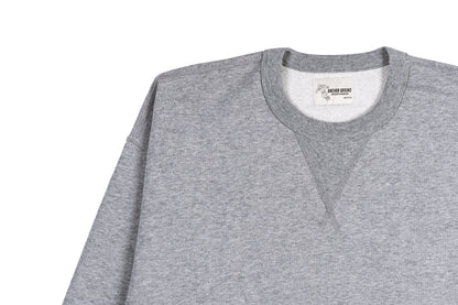Single-V Crewneck Sweatshirt - Heather Gray