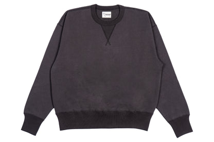 Single-V Crewneck Sweatshirt - Charcoal